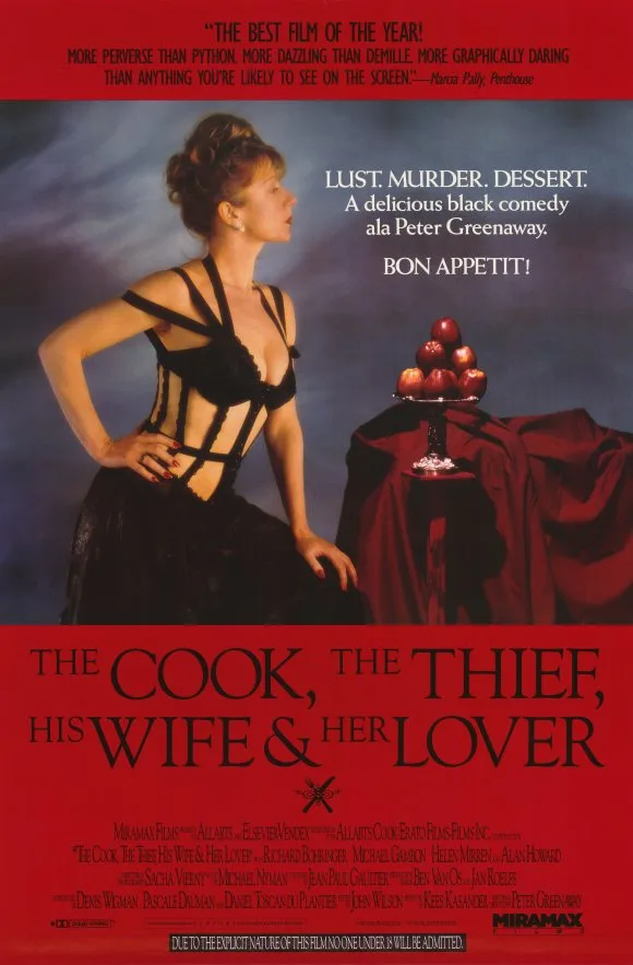 دانلود فیلم The Cook, the Thief, His Wife & Her Lover 1989