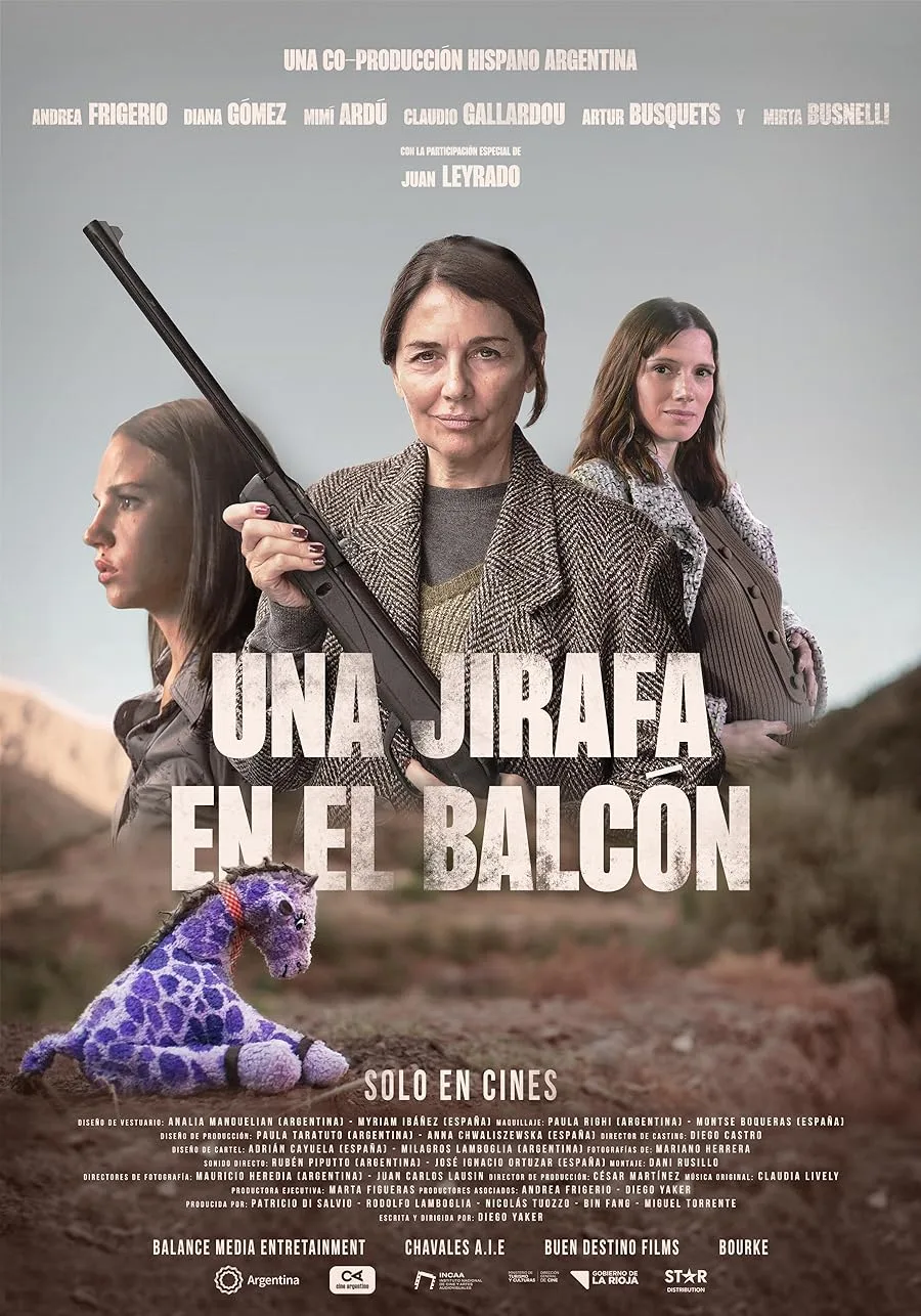 دانلود فیلم Una jirafa en el balcón 2024
