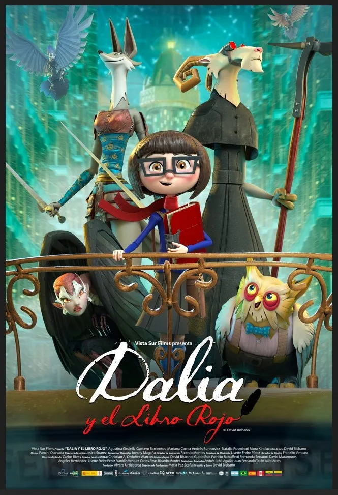 دانلود انیمیشن Dalia y el Libro Rojo 2024 بدون سانسور
