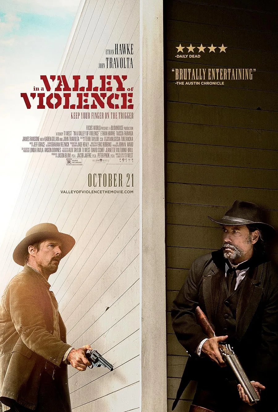 دانلود فیلم In a Valley of Violence 2016 بدون سانسور