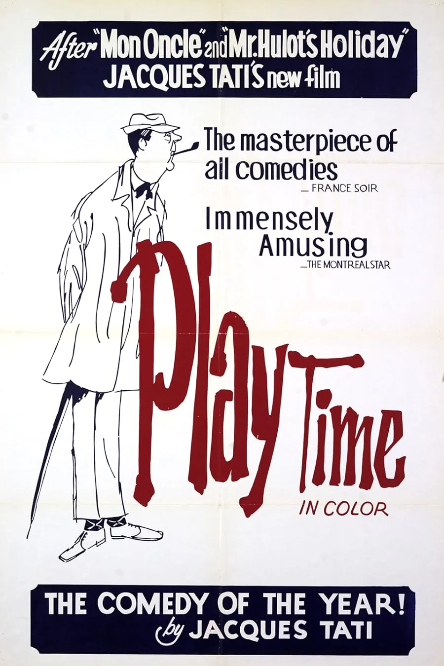 دانلود فیلم Playtime 1967 بدون سانسور