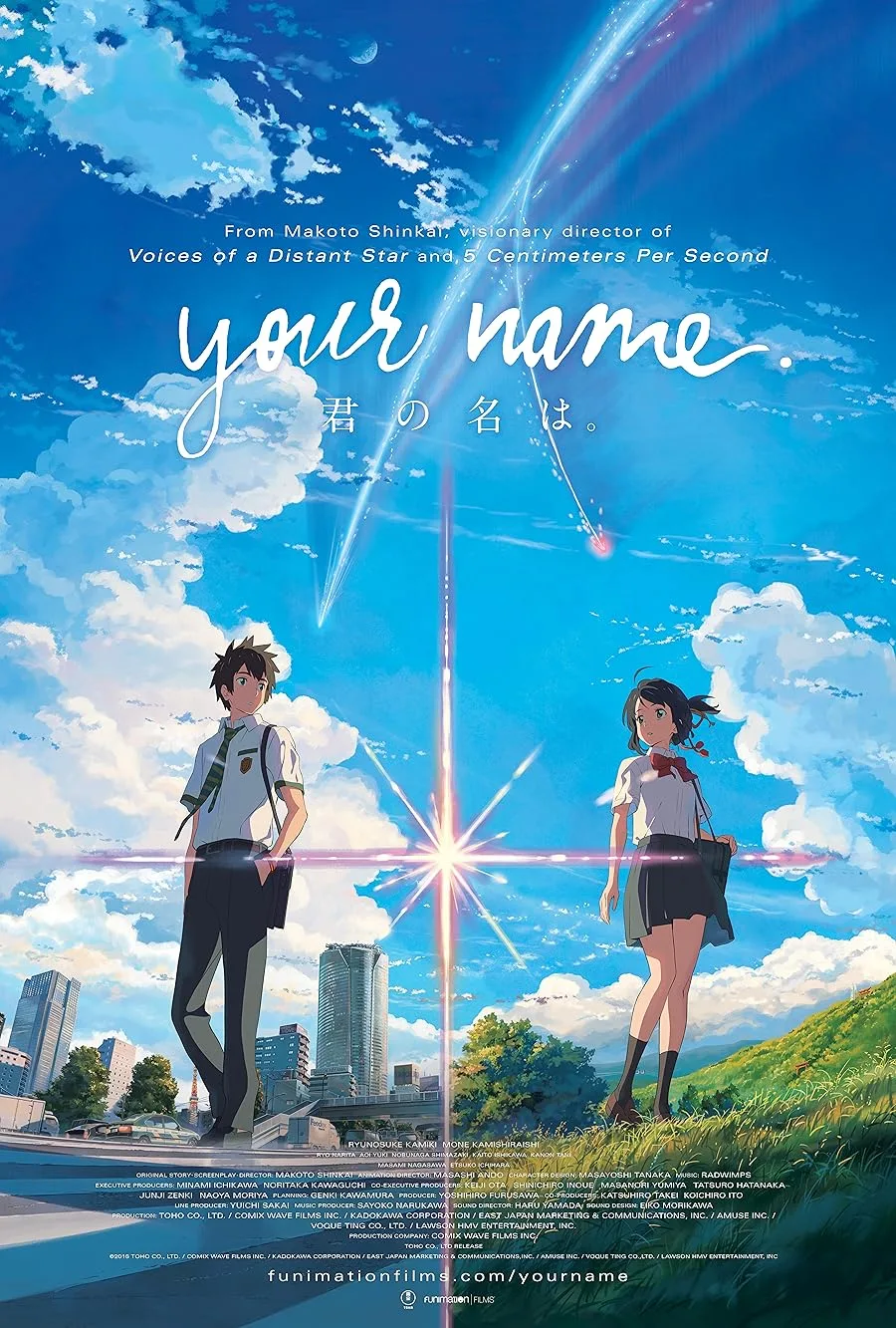 دانلود انیمه Your Name. 2016 بدون سانسور
