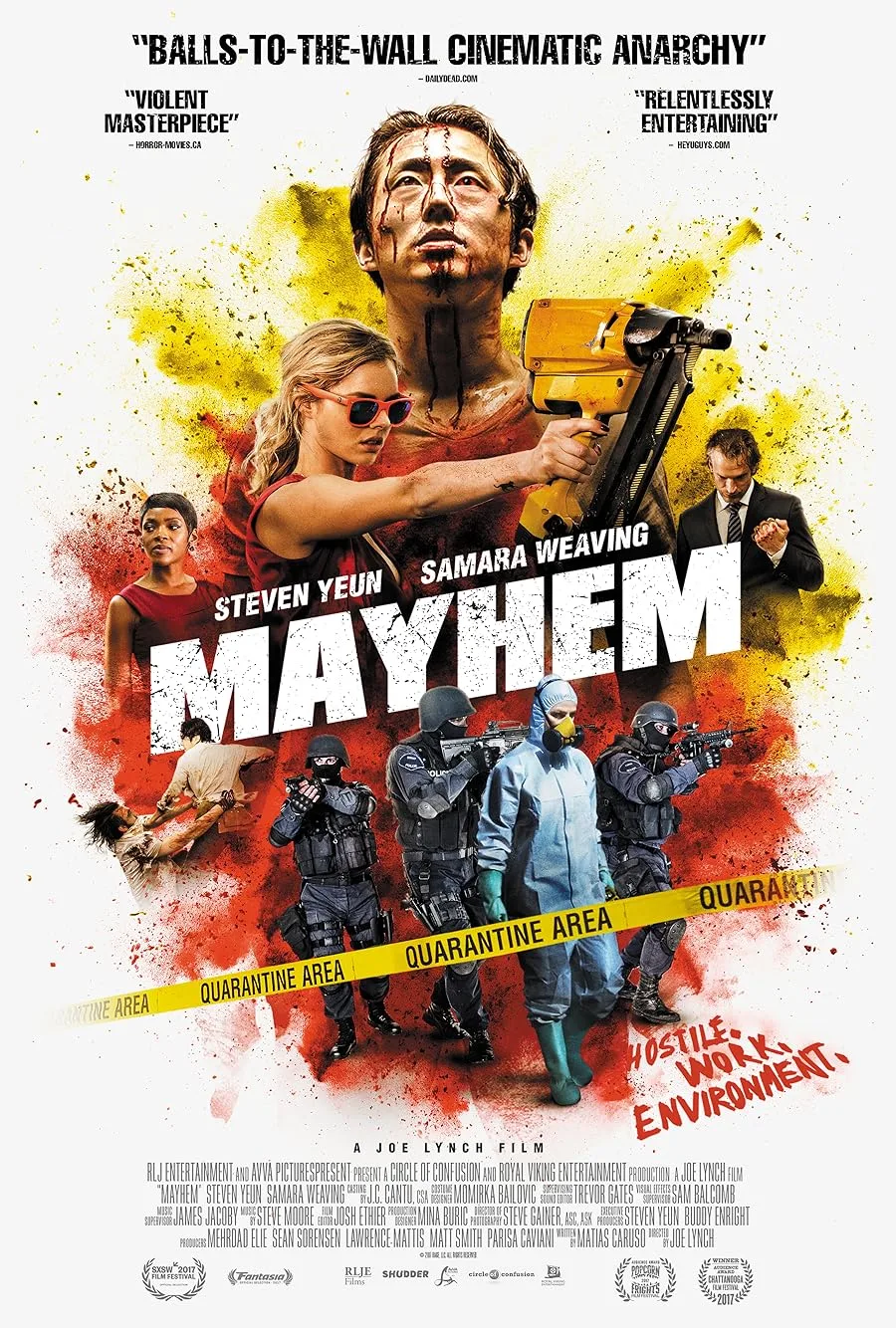 دانلود فیلم Mayhem 2017 بدون سانسور