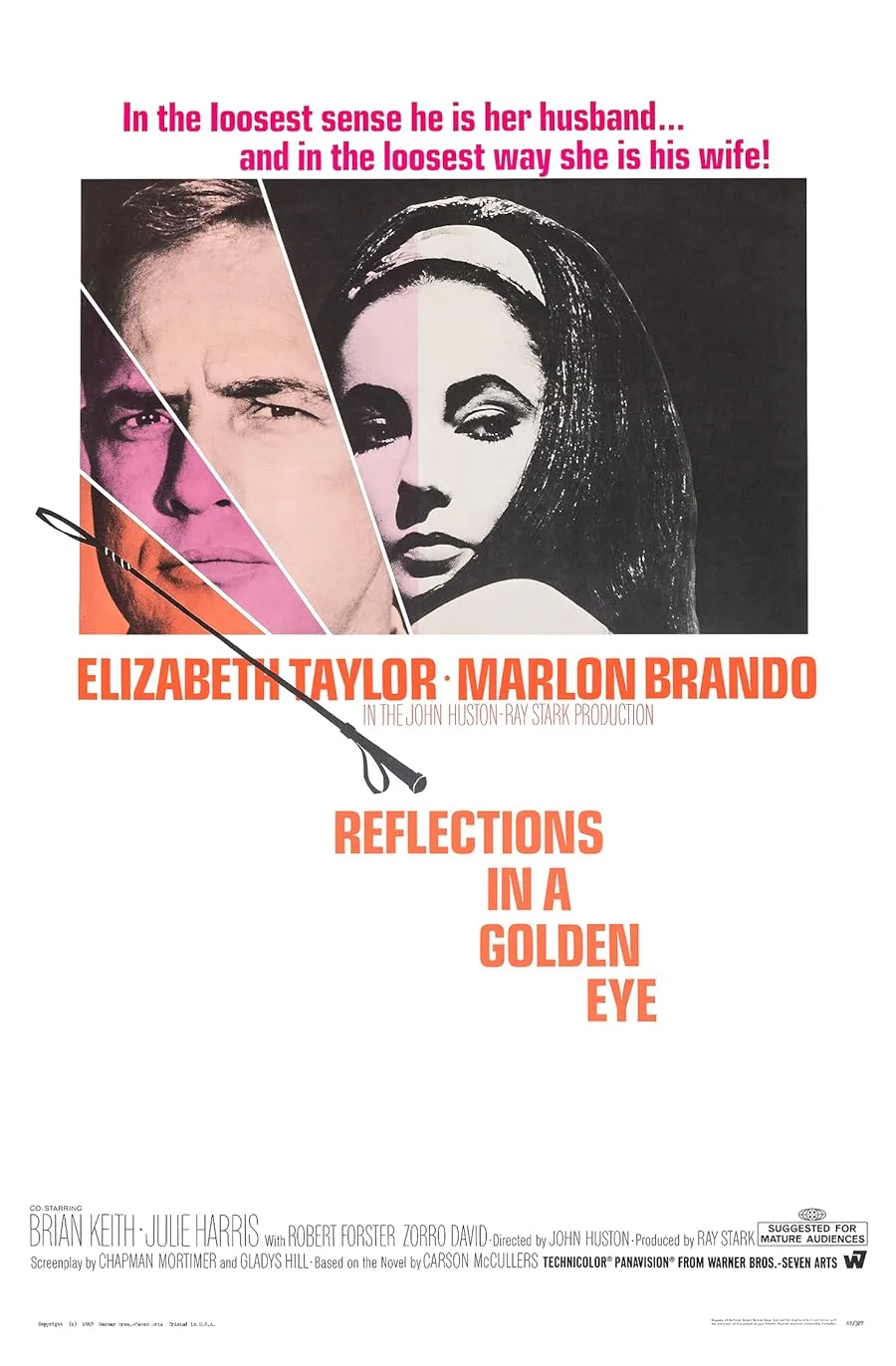 دانلود فیلم Reflections in a Golden Eye 1967 بدون سانسور